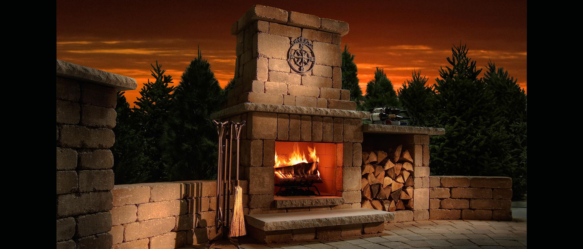 Colonial Fireplace Kit