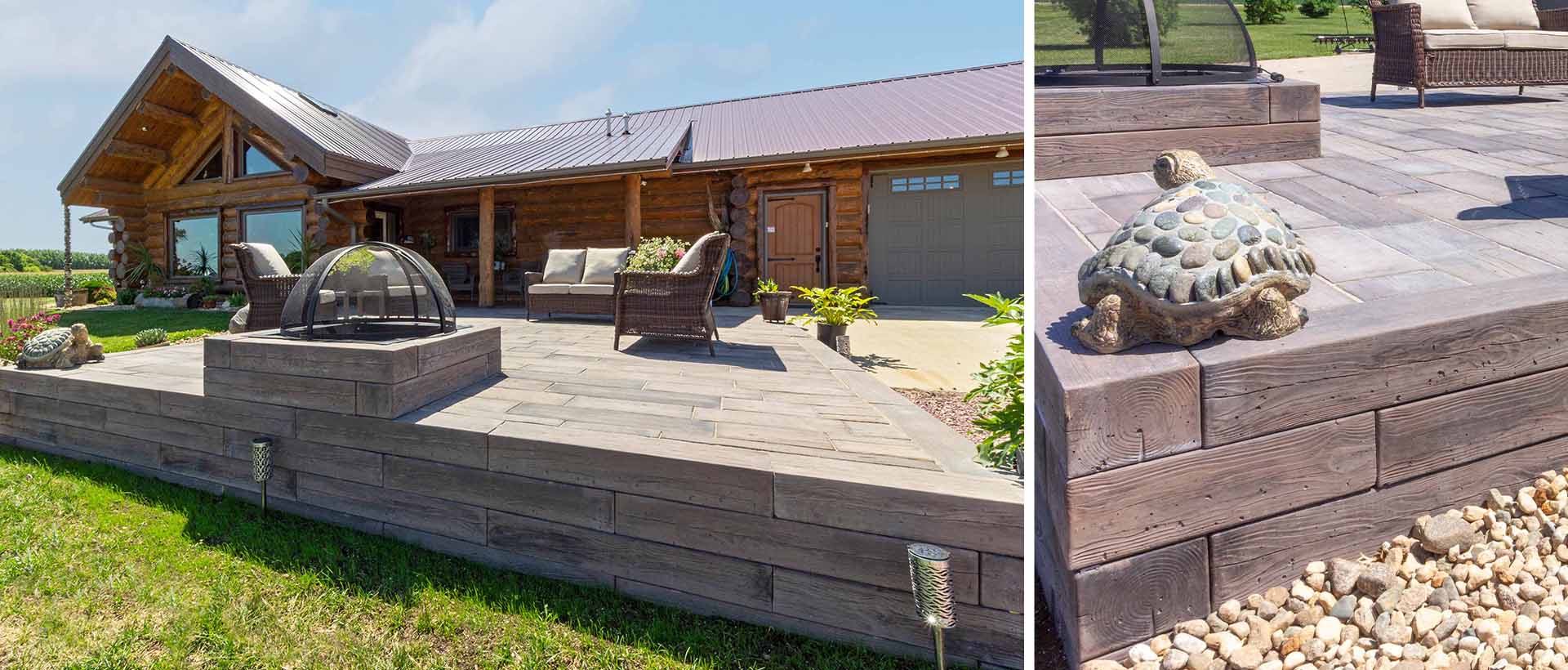 Barn Plank Garden Wall