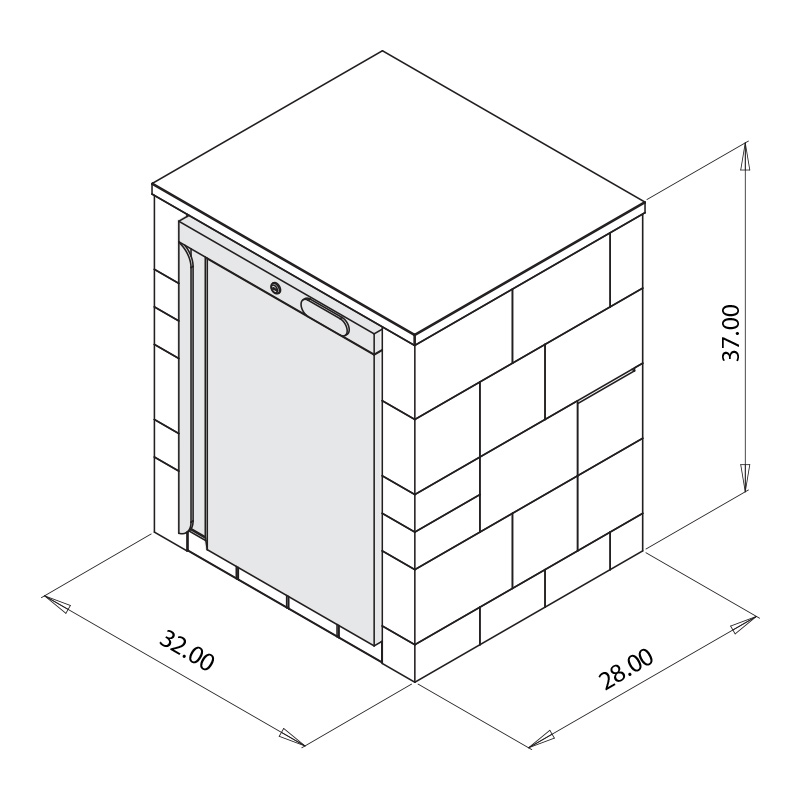Refrigerator Cabinet Kit Refrigerator Cabinet Kit